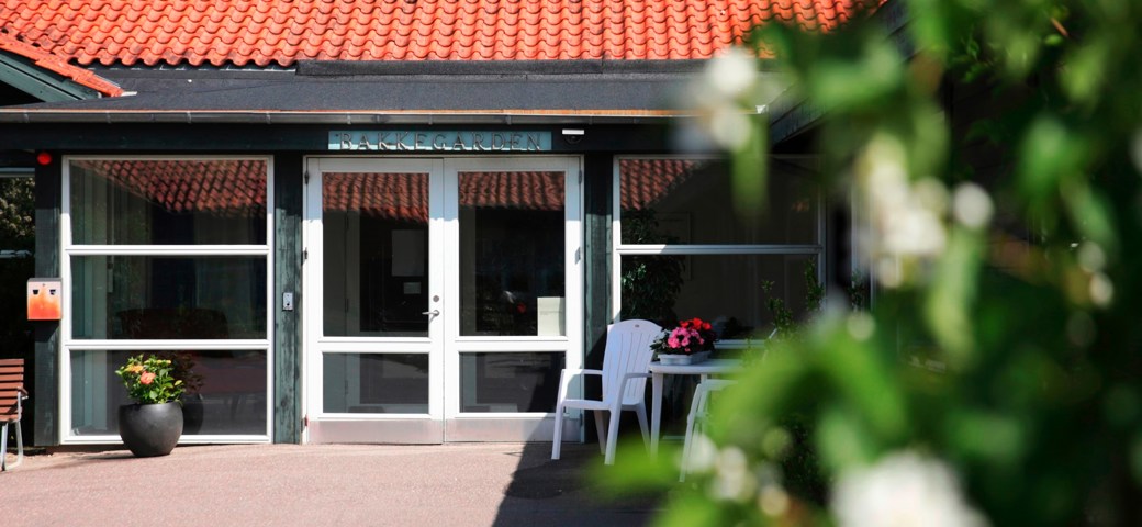 Bakkegårdens hovedindgang